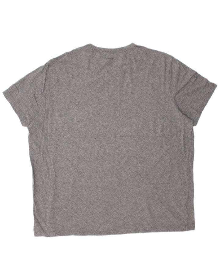 Мужская футболка EDDIE BAUER 2XL, серый хлопок