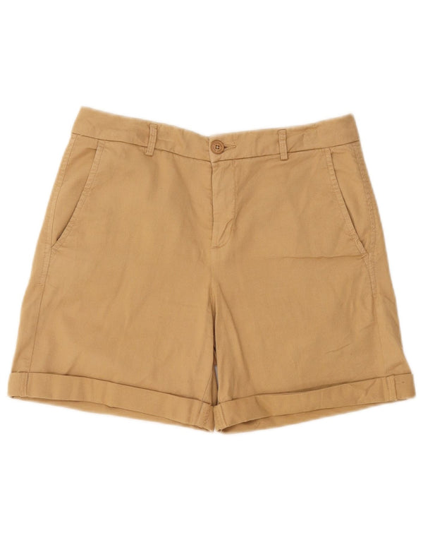 Женские шорты чинос Benetton UK 6 XS W25 Бежевые, хлопок