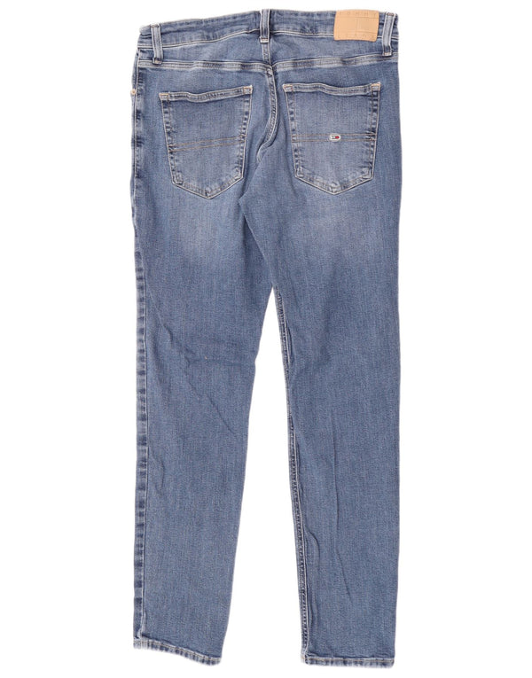 Мужские зауженные зауженные джинсы Tommy Hilfiger Austin W33 L34, синий хлопок