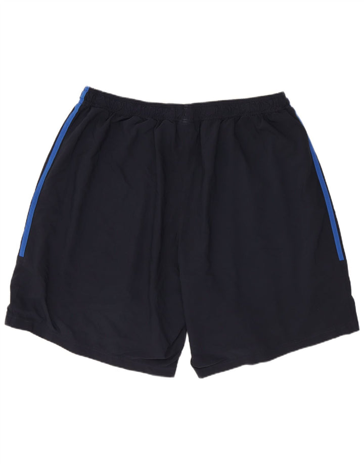 Мужские спортивные шорты ADIDAS 2XL темно-синие из полиэстера