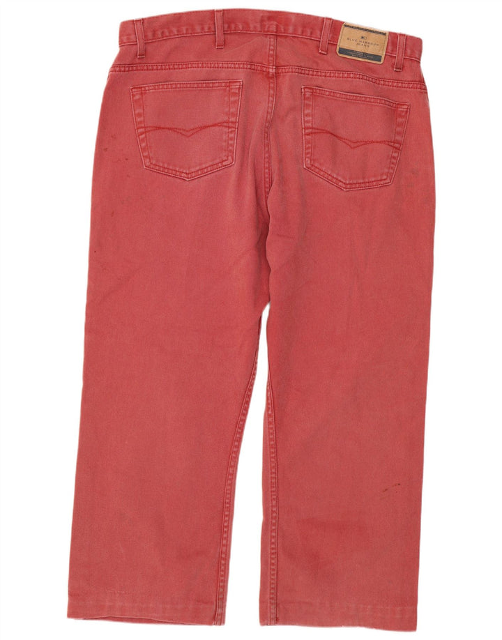 Мужские укороченные джинсы Marks & Spencer Blue Harbour W38 L24, красный хлопок