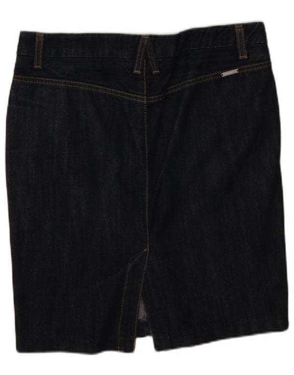 Женская джинсовая юбка Sisley IT 42 Medium W32 Темно-синяя, хлопок
