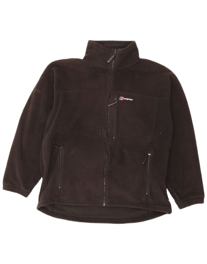 Женская флисовая куртка оверсайз Berghaus UK 18 XL, черный полиэстер