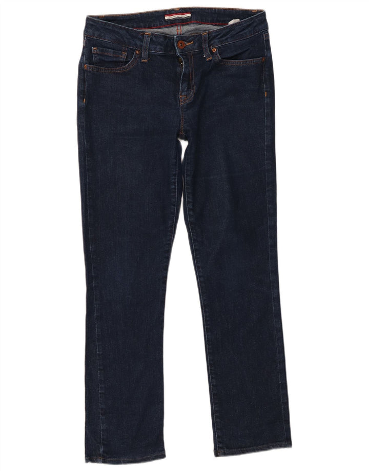 Женские узкие джинсы Tommy Hilfiger США 4, маленькие W28 L26, темно-синие, хлопковые