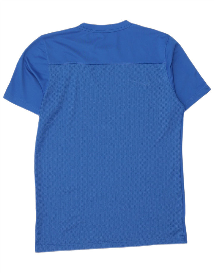ADIDAS Mens T-Shirt Top Medium Blue Sports