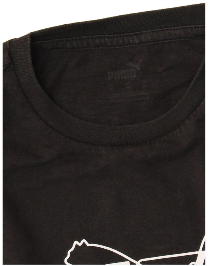 Женская футболка с рисунком Puma Top UK 14, средний черный