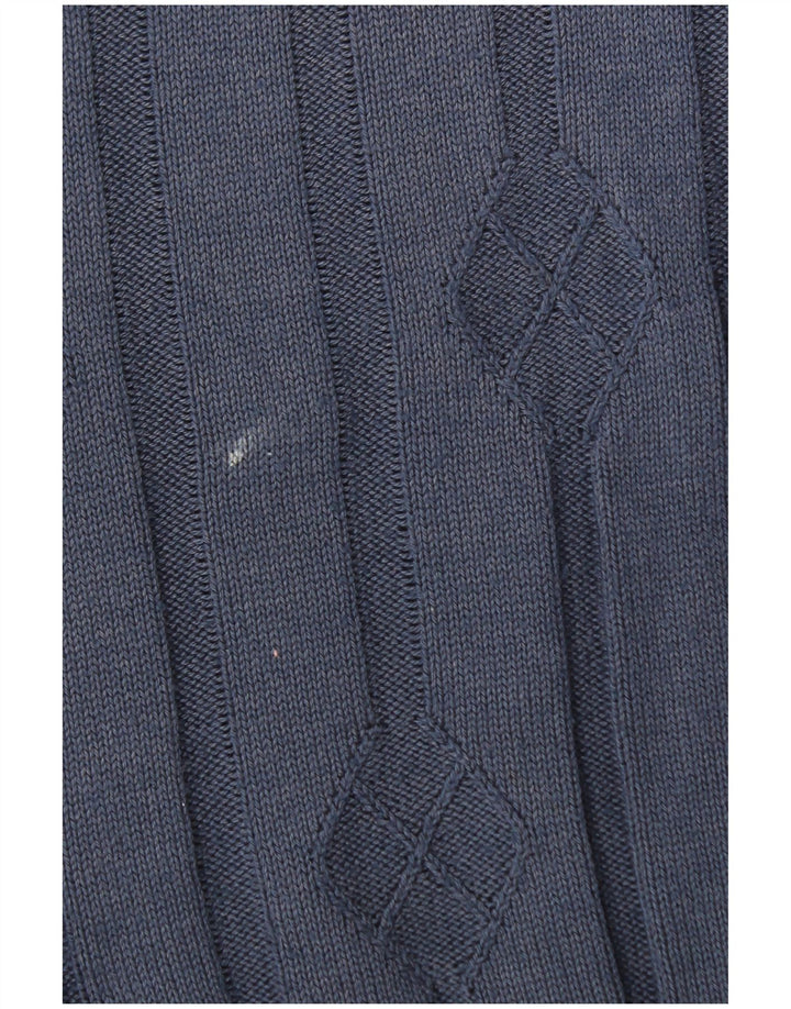 Винтажная мужская майка безрукавка IT 50 Medium Navy Blue
