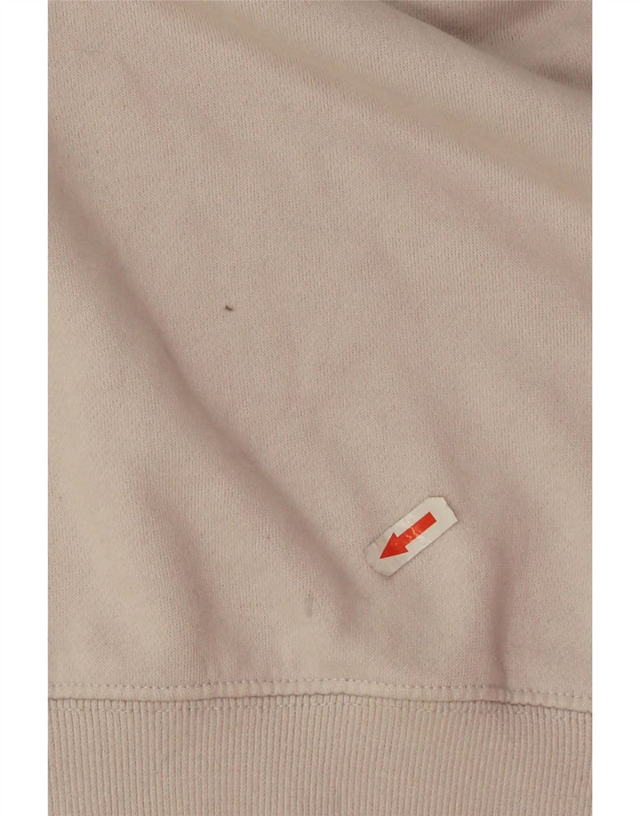 Женский укороченный джемпер оверсайз Fila UK 16, большой Off White