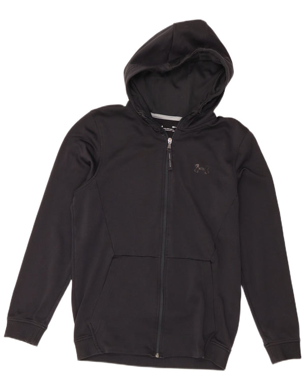 Мужской свитер с капюшоном и молнией Under Armour Cold Gear, маленький черный