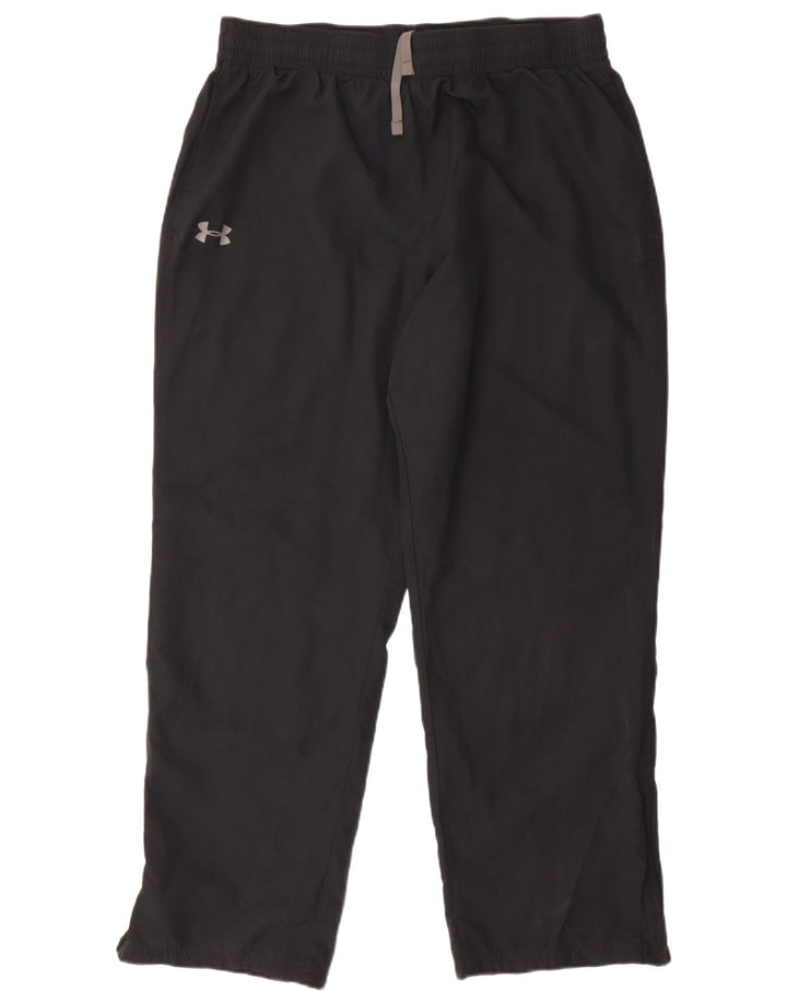 Мужские спортивные брюки с графическим рисунком Under Armour XL, черный полиэстер