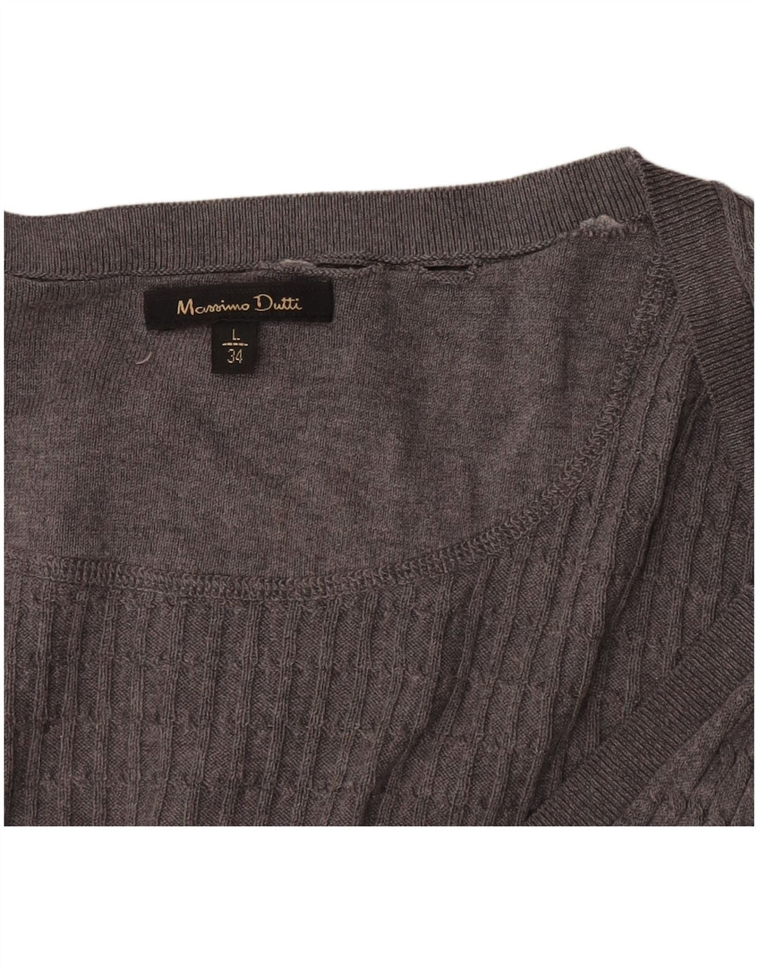 Женский кардиган Massimo Dutti UK 14, большой серый