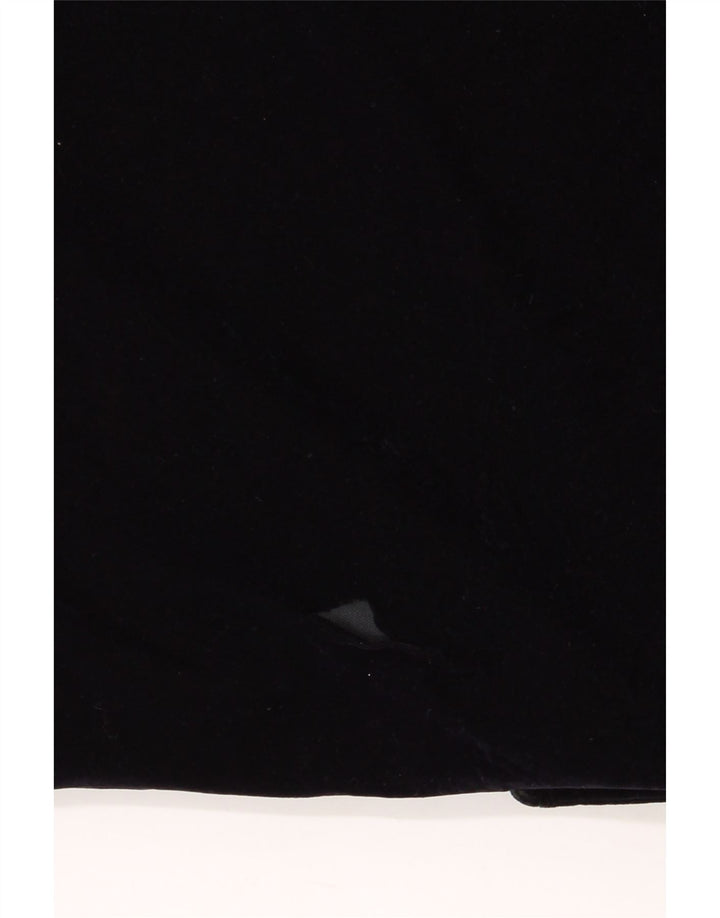 Женское велюровое пальто Jaeger UK 14, средний темно-синий, полиэстер