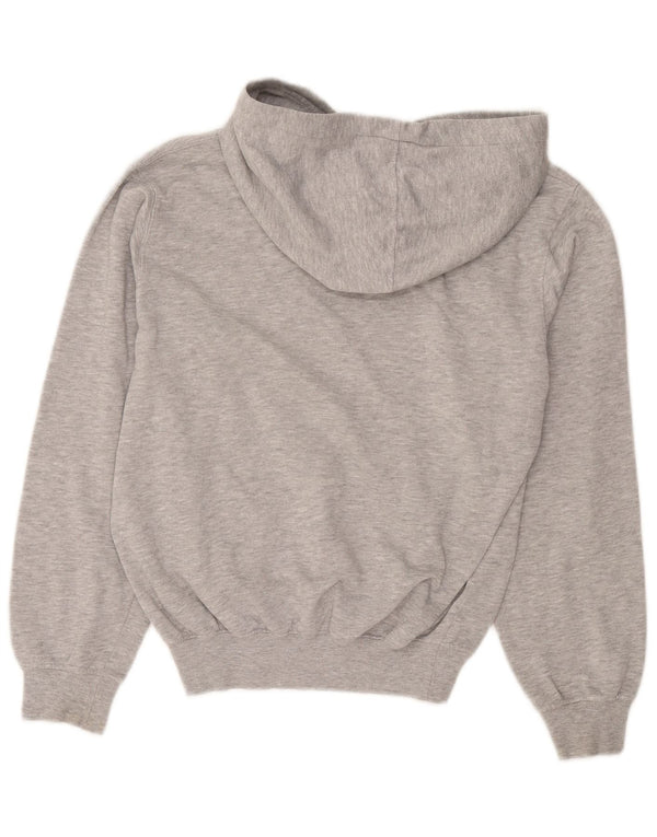 Hard Rock Cafe Womens Berlin Hoodie Jumper UK 14 Medium Grey Flecked