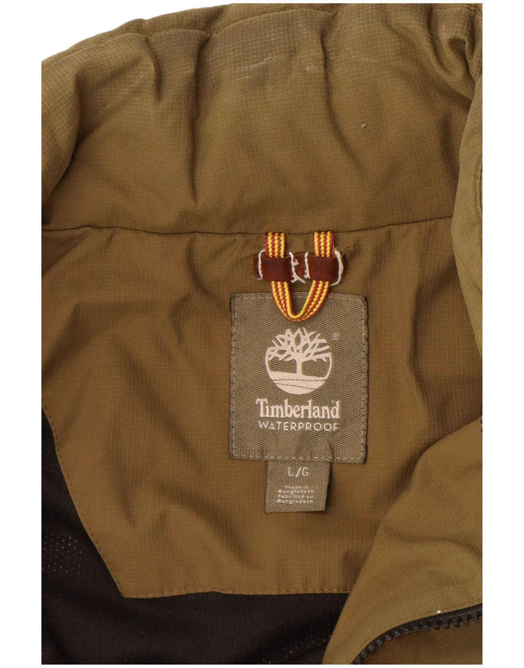 Мужская непромокаемая куртка Timberland UK 40, большая, цвета хаки, нейлон