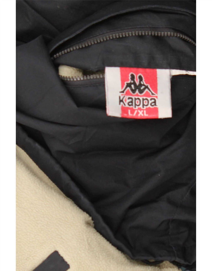 Женская двусторонняя куртка Kappa UK 42 XL Темно-синяя