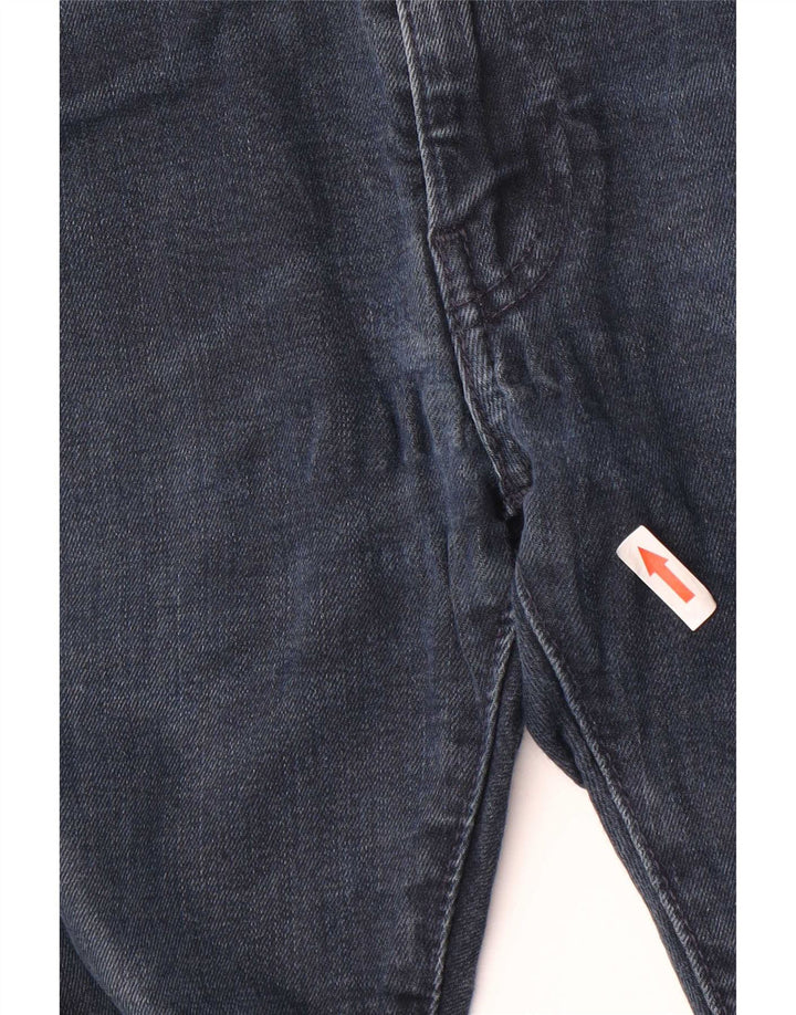 Мужские узкие джинсы Levi's W32 L30 темно-синие, хлопок