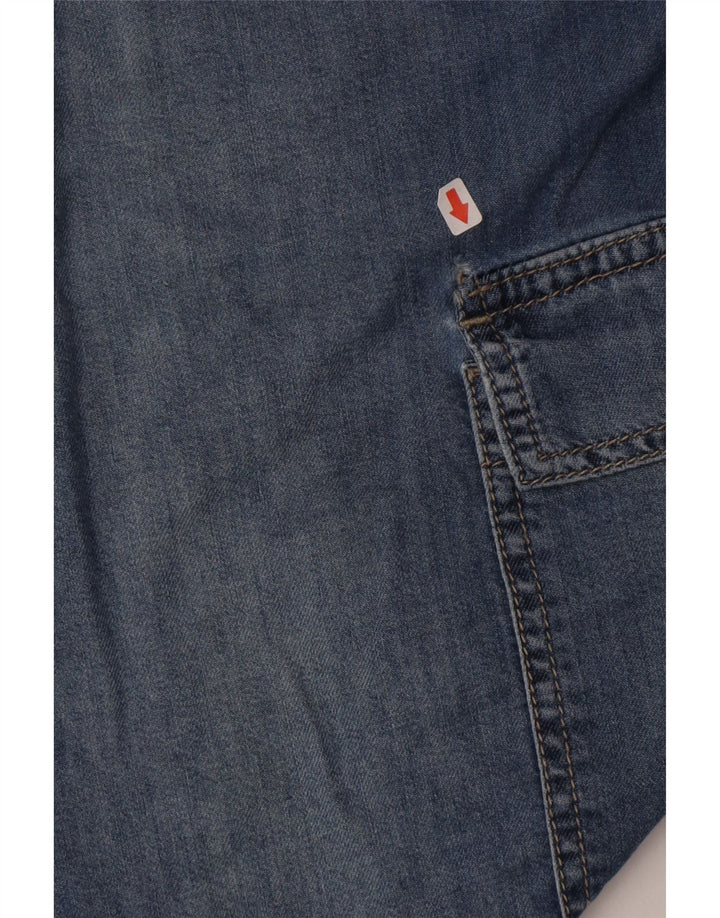 Carrera Mens 629 Джинсовые шорты карго IT 48 Medium W32 Синий хлопок