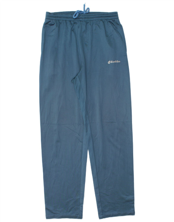Мужской спортивный костюм Lotto, большой синий, полиэстер с цветными блоками