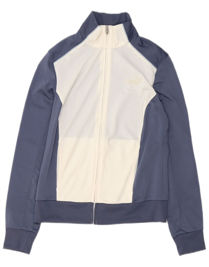 Женский спортивный костюм Puma UK 12, средний темно-синий с цветными блоками