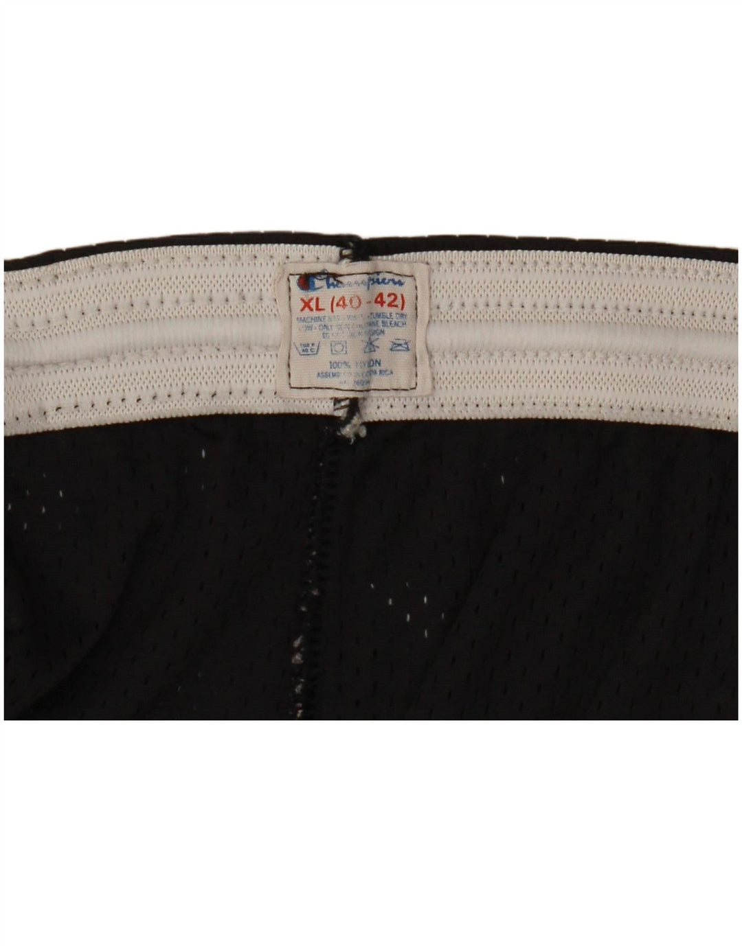 Мужские спортивные шорты с рисунком Champion XL, черный нейлон