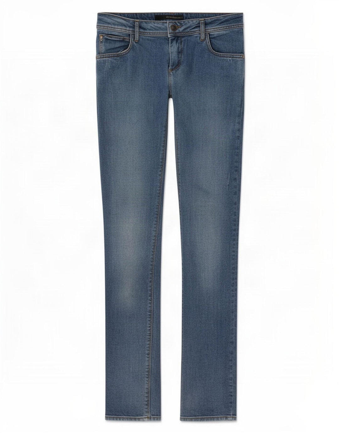 Женские узкие джинсы Calvin Klein W28 L32, синие, хлопок