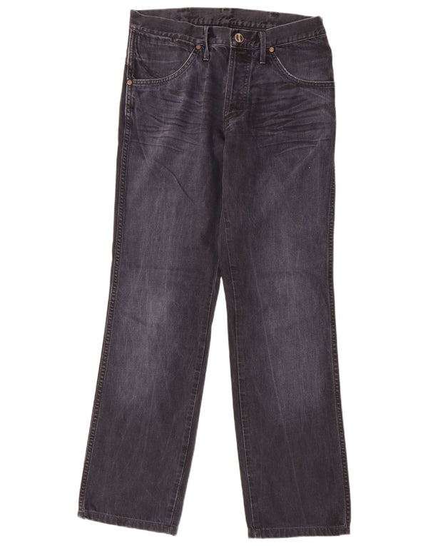 Мужские прямые джинсы Wrangler Sly W31 L31 темно-синие, хлопок