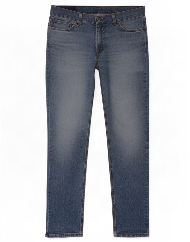 Мужские джинсы Levi's Slim 511 W33 L34 синие, хлопок