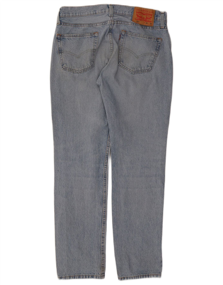 Мужские джинсы Levi's 511 Slim W33 L30 синие, хлопок