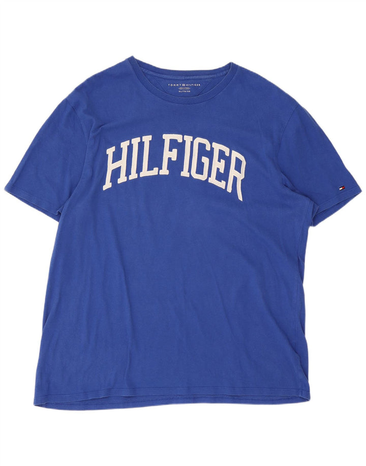 Tommy Hilfiger Мужская футболка с рисунком Top XL Синий