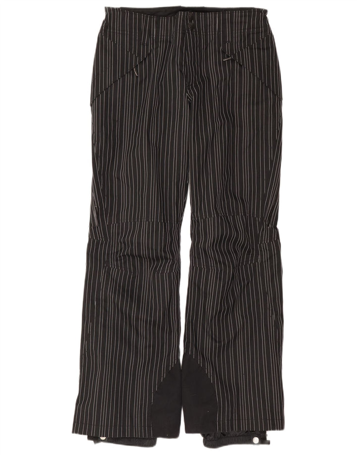 Женские брюки-ветровки Columbia Omni-Tech UK 10, маленькие, черные в полоску