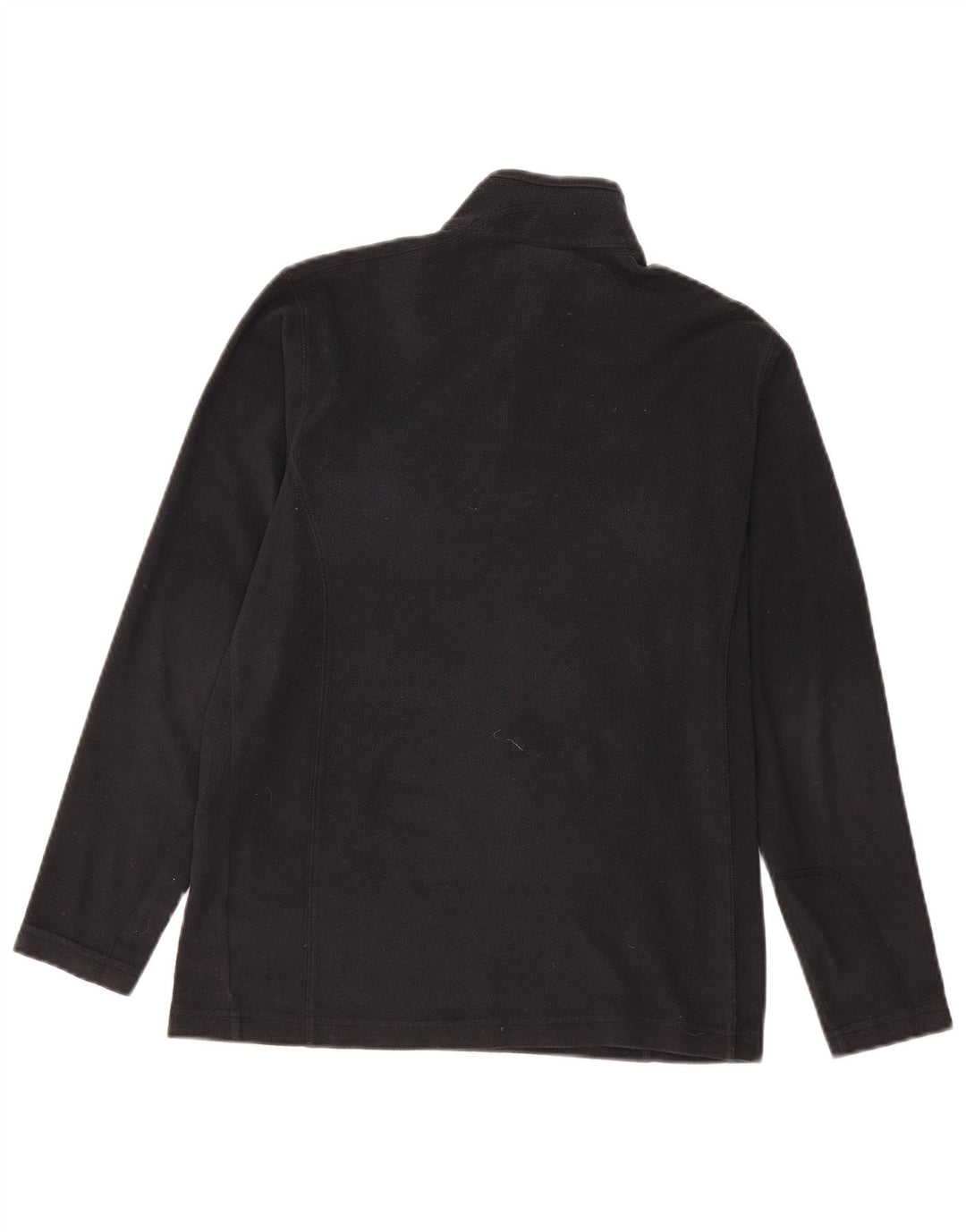 Мужской флисовый джемпер Columbia XS с воротником на молнии, черный полиэстер