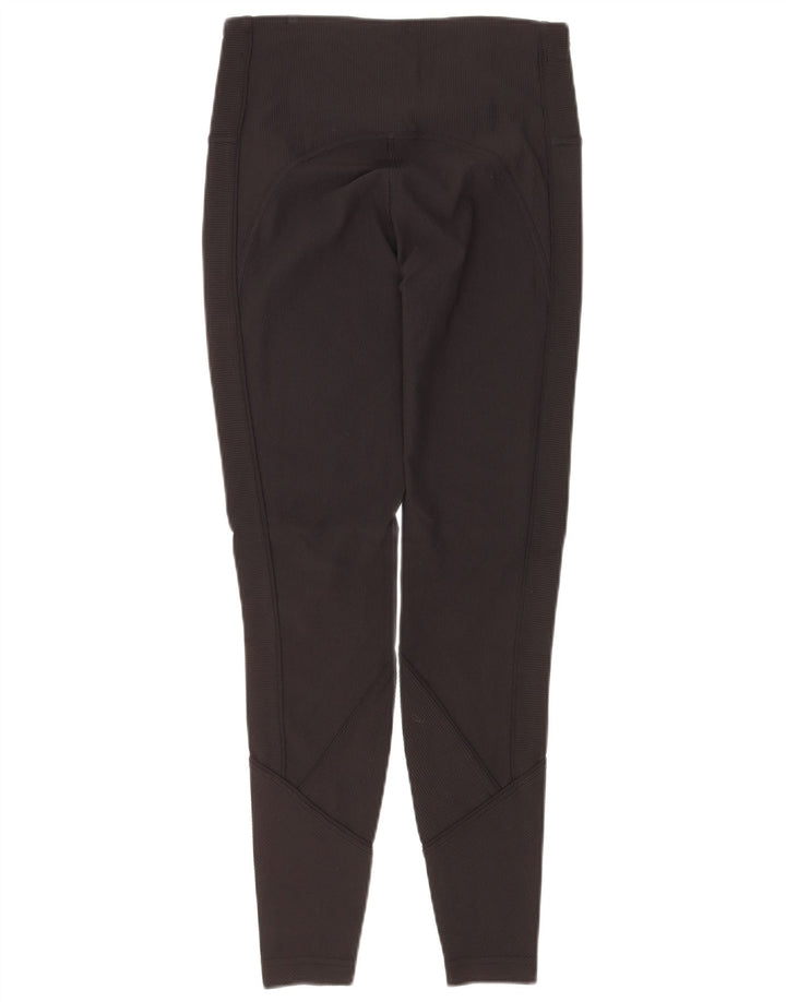 LULULEMON Женские леггинсы US 8, средний черный нейлон