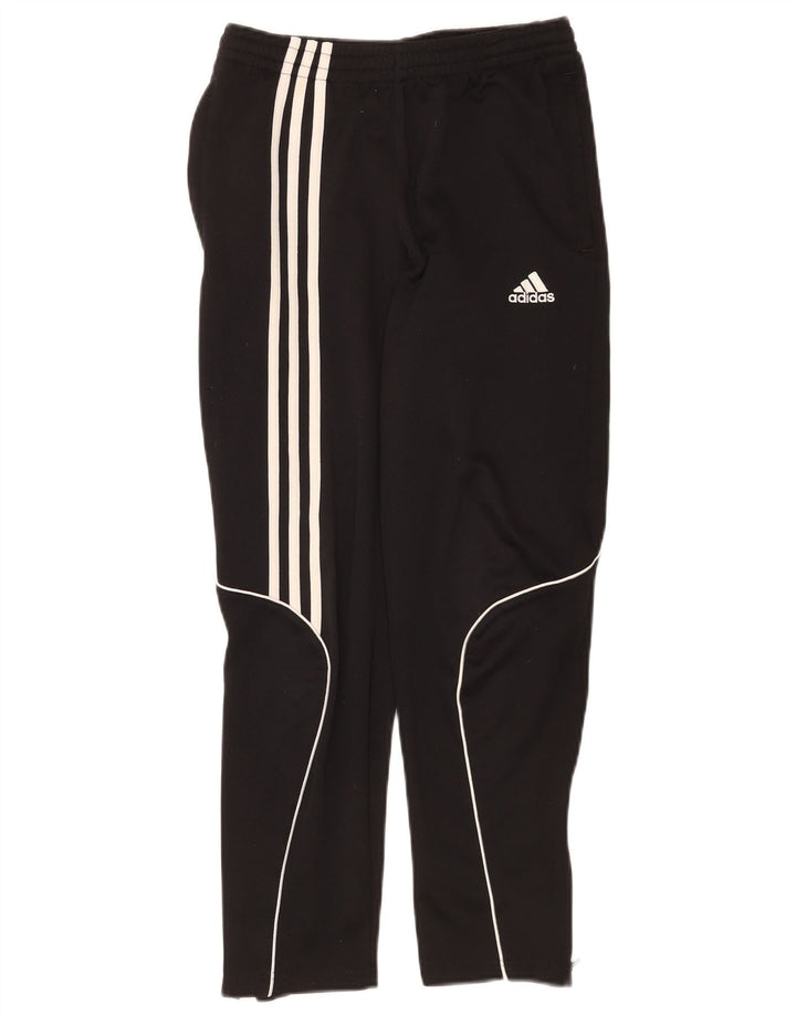 Спортивные брюки Adidas Climalite для мальчиков 11-12 лет, черный полиэстер