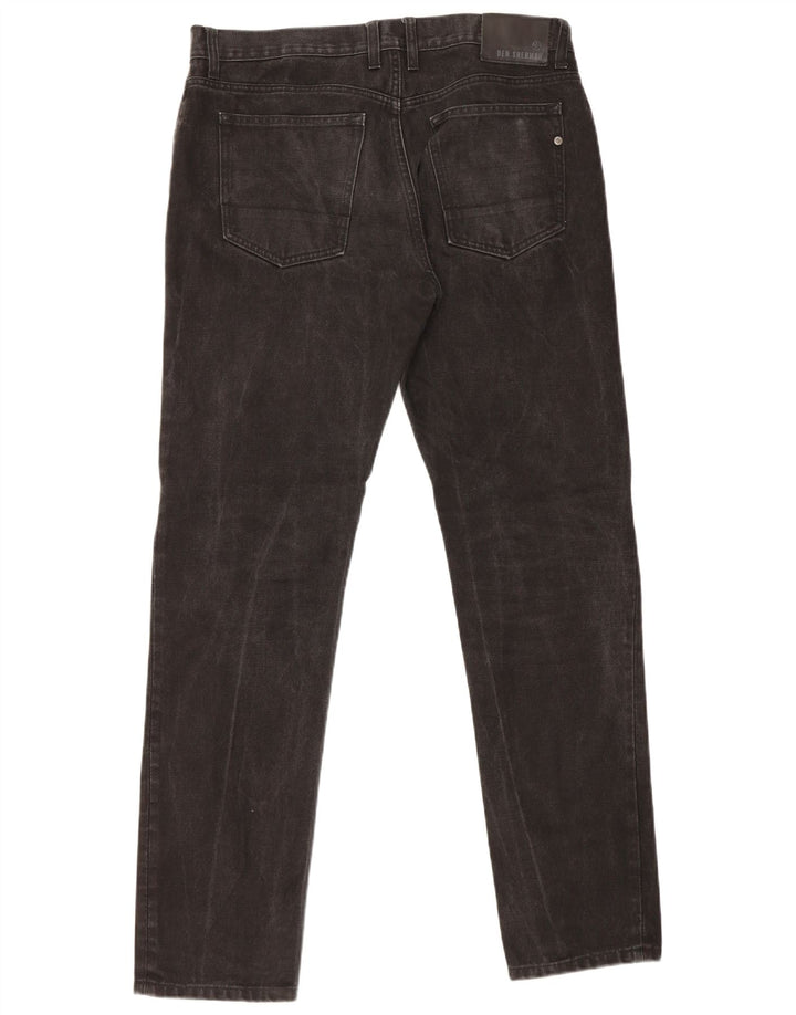 Мужские узкие джинсы Ben Sherman W34 L34 черные