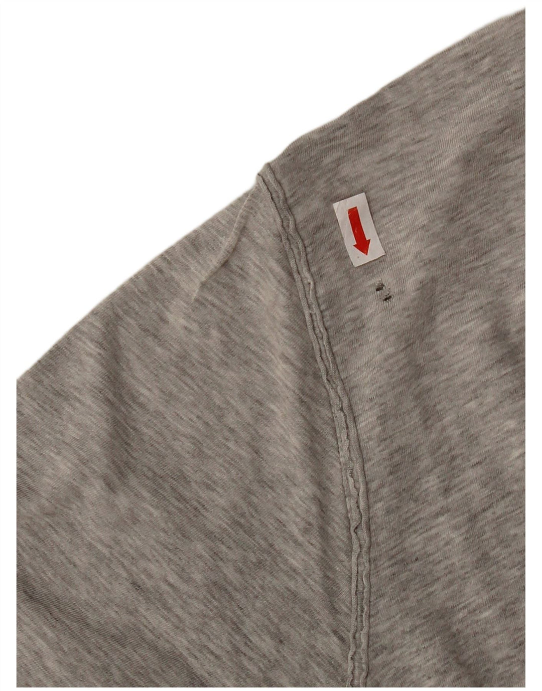 Мужская футболка с рисунком Diesel, большая серая в крапинку