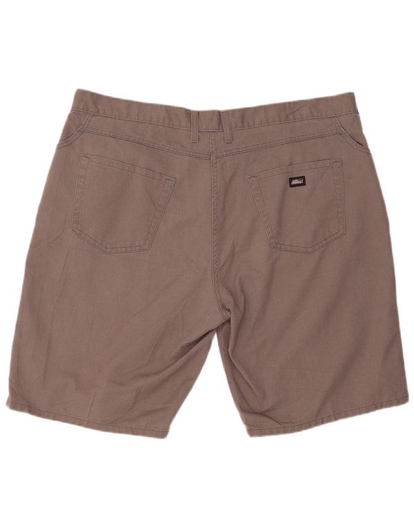 Мужские повседневные шорты Dickies W42 2XL, серые, полиэстер с цветными блоками