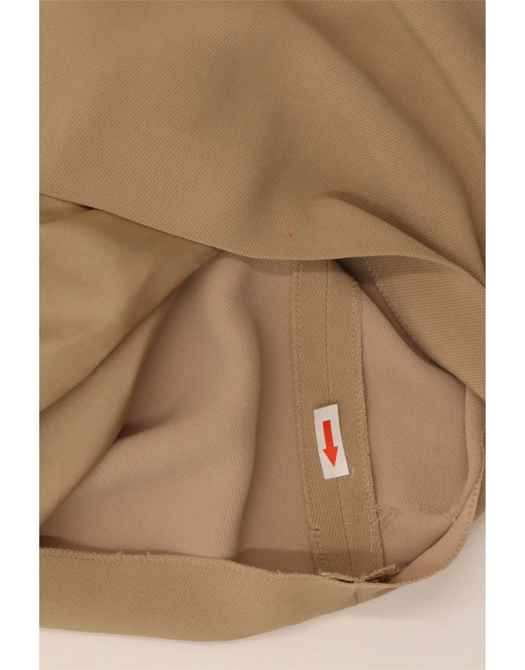 Женская юбка-карандаш Max & Co. UK 12 Medium W28 Бежевый ацетат