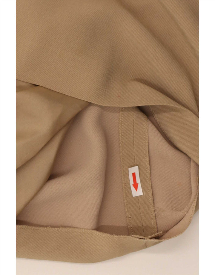 Женская юбка-карандаш Max & Co. UK 12 Medium W28 Бежевый ацетат
