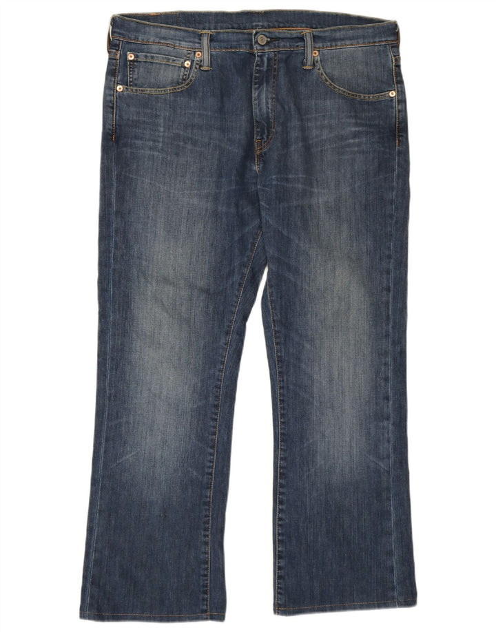 Мужские джинсы Levi's 527 Bootcut W36 L32 синие, хлопок