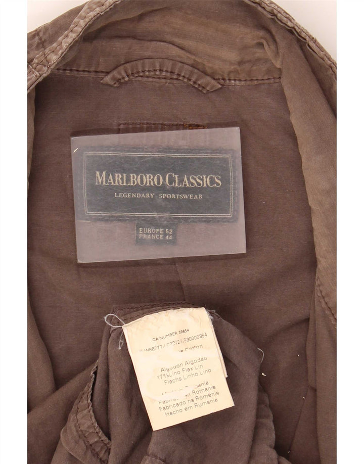 Мужская универсальная куртка Marlboro Classics EU 52 XL, серый хлопок