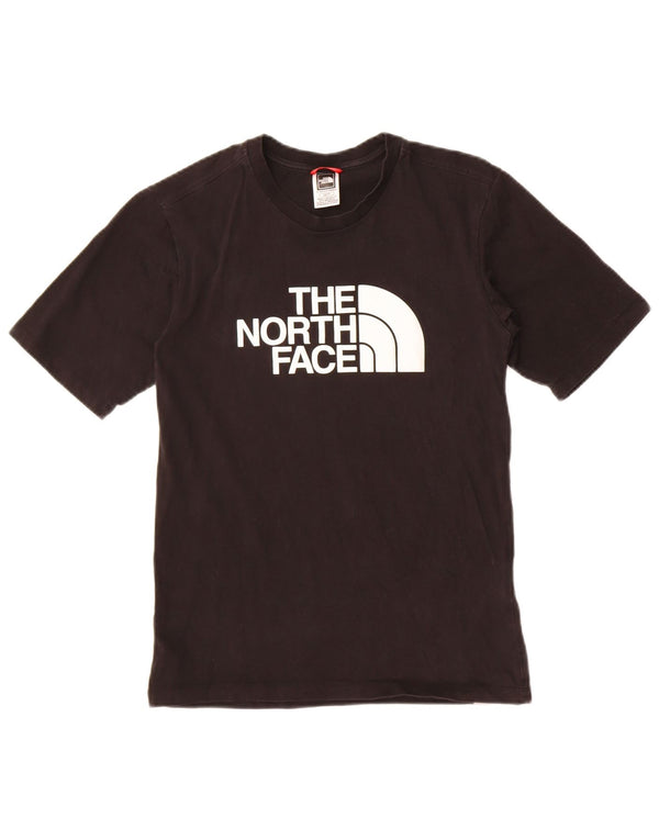 Женская футболка с рисунком The North Face Top UK 6 XS, черный хлопок