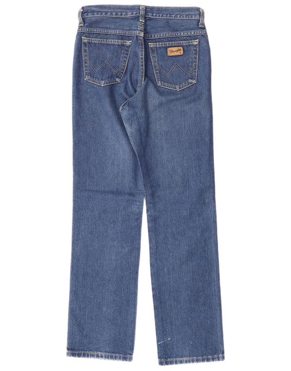 Мужские прямые джинсы WRANGLER W30 L30 темно-синие, хлопок