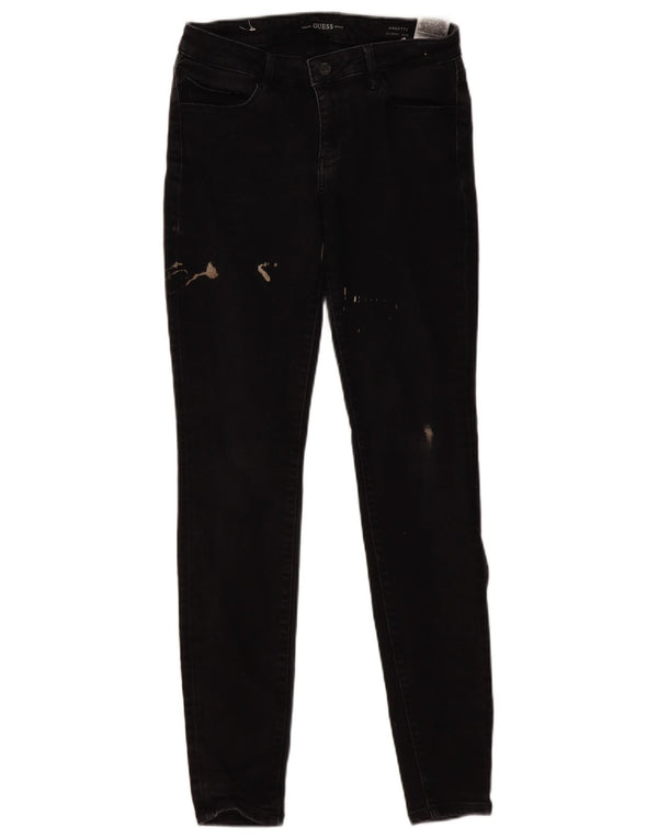 Женские джинсы скинни Guess W29 L31, черный хлопок