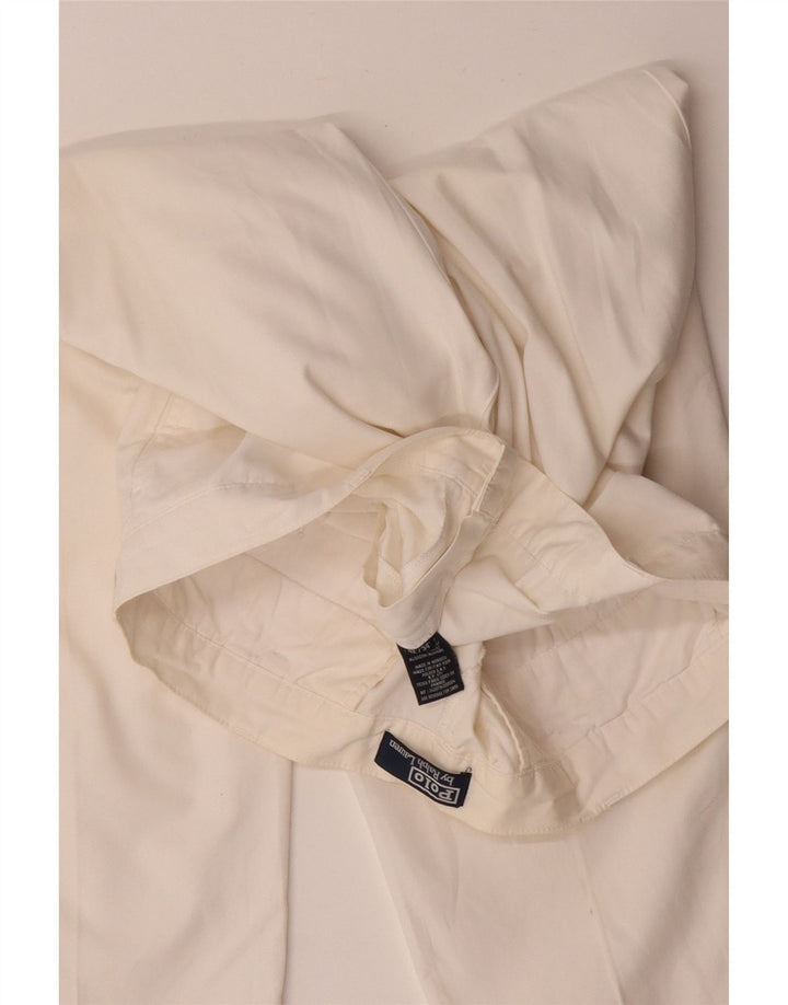 POLO RALPH LAUREN Мужские прямые брюки чинос W42 L34 Белый хлопок