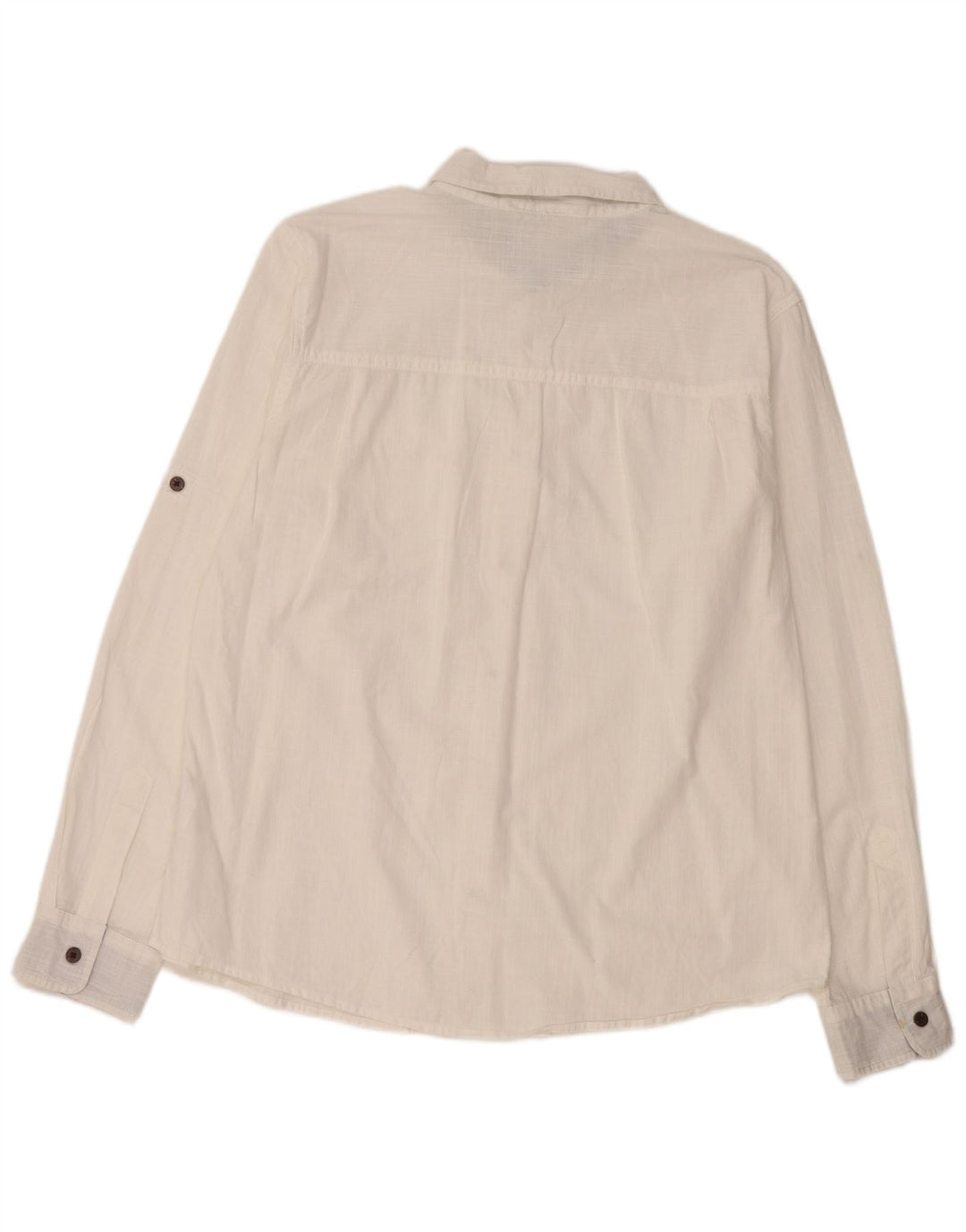 MOUNTAIN WAREHOUSE Мужская рубашка большого размера из хлопка белого цвета