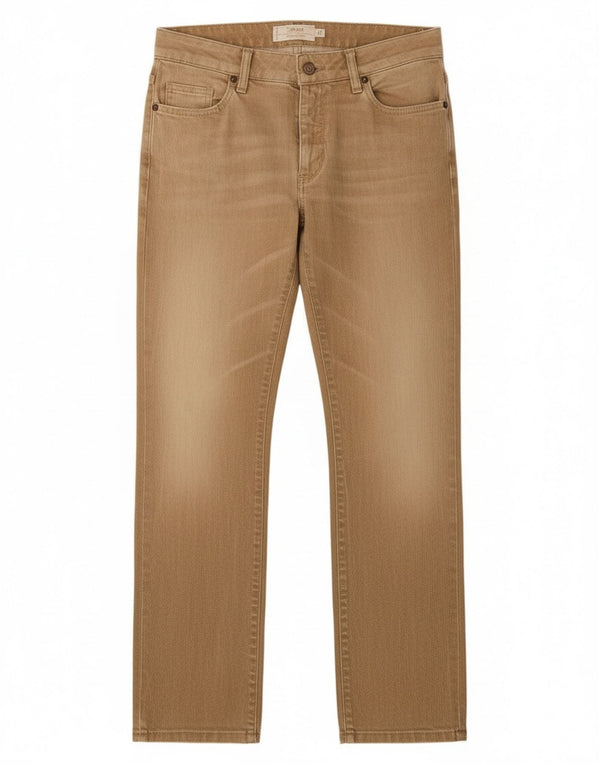 Женские прямые джинсы Marlboro Classics W29 L30, бежевый хлопок