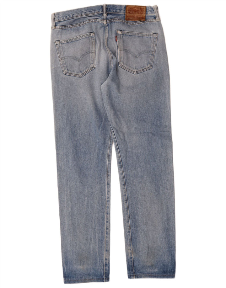 Мужские прямые джинсы LEVI'S 501 CT W30 L30 синие, хлопок