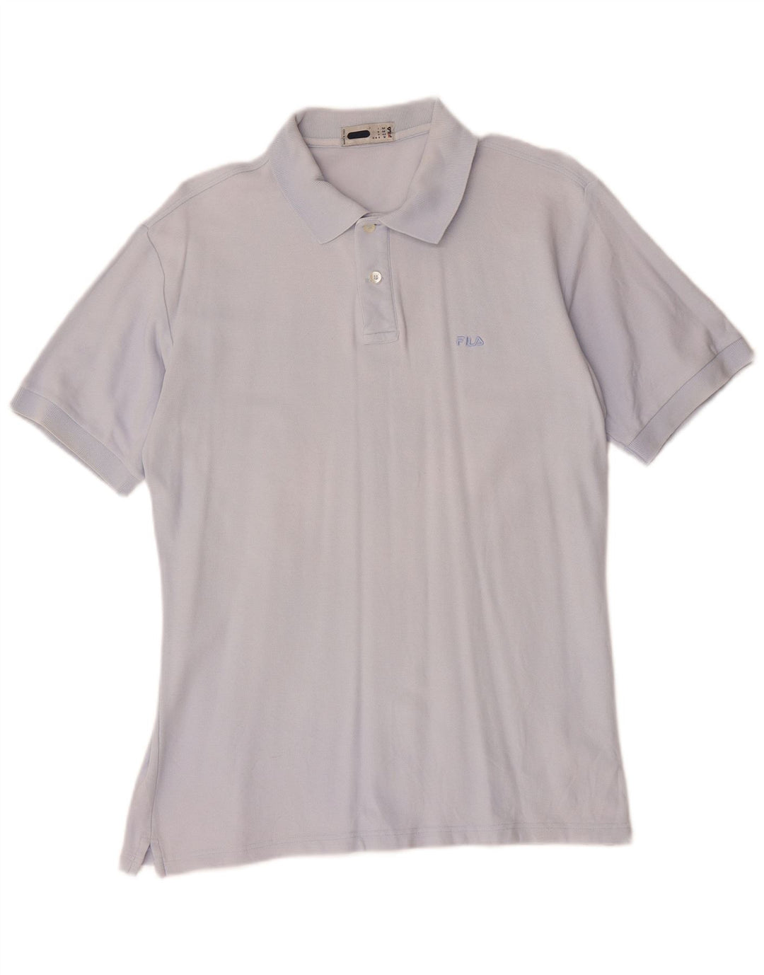 Мужская рубашка-поло Fila IT 50, средний синий хлопок