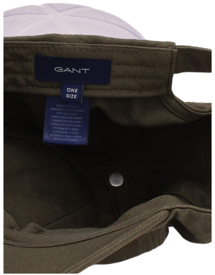 Мужская бейсболка Gant, один размер, хлопок цвета хаки