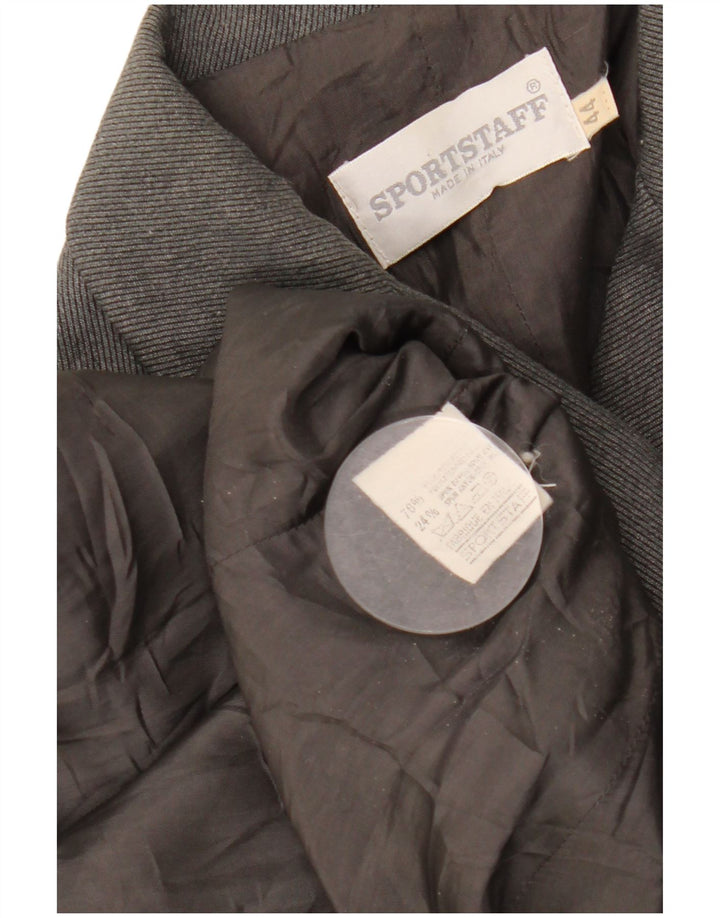 SPORTSTAFF Женский удлиненный пиджак на 4 пуговицах IT 44 Средний серый